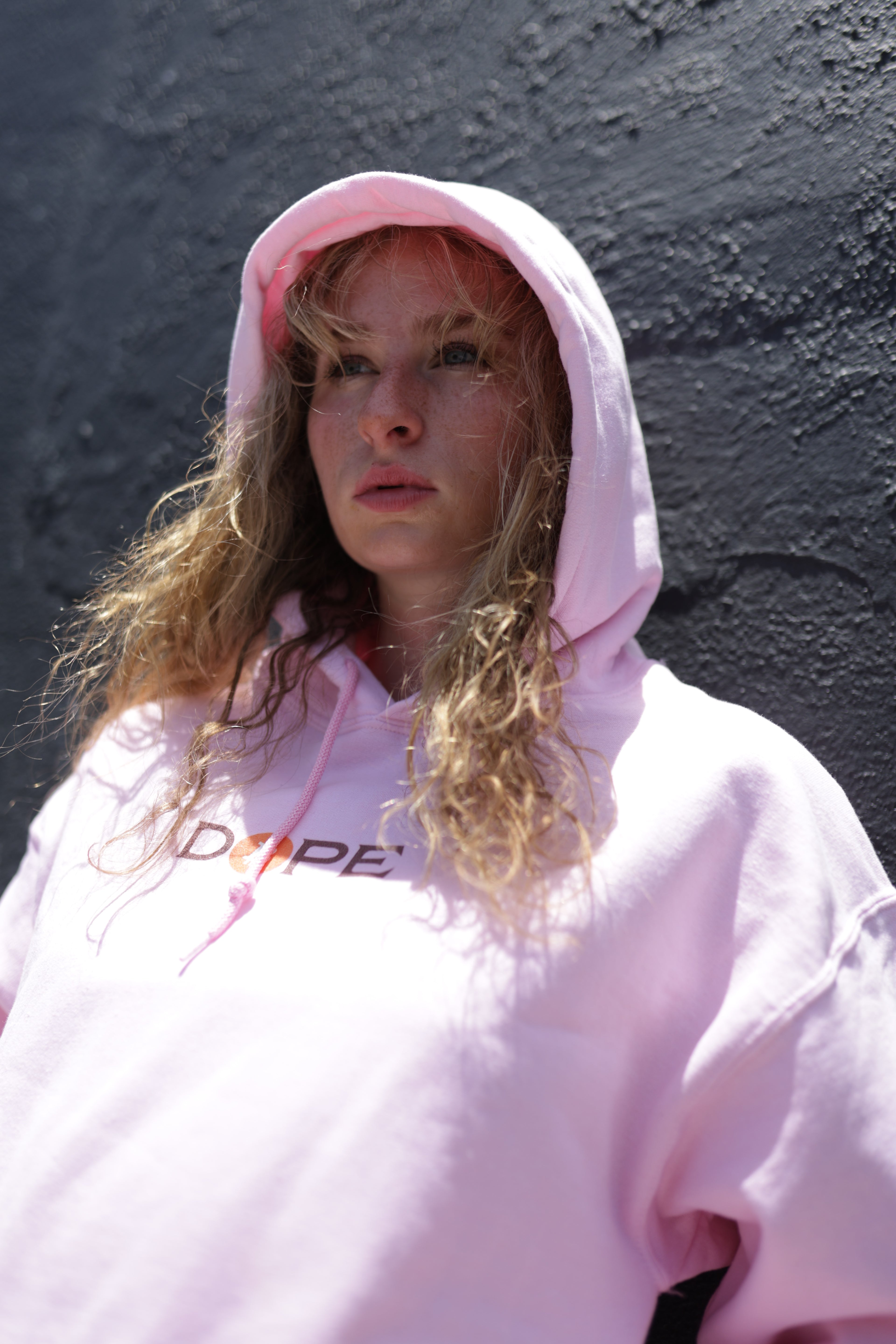 Bitcoin Is Dope D₿pe Genesis Hoodie Light Pink Edition