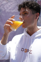 Bitcoin Is Dope D₿pe Genesis Hoodie White Edition