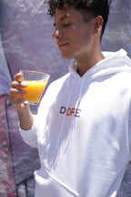 Bitcoin Is Dope D₿pe Genesis Hoodie White Edition