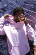 Bitcoin Is Dope D₿pe Genesis Hoodie Light Pink Edition