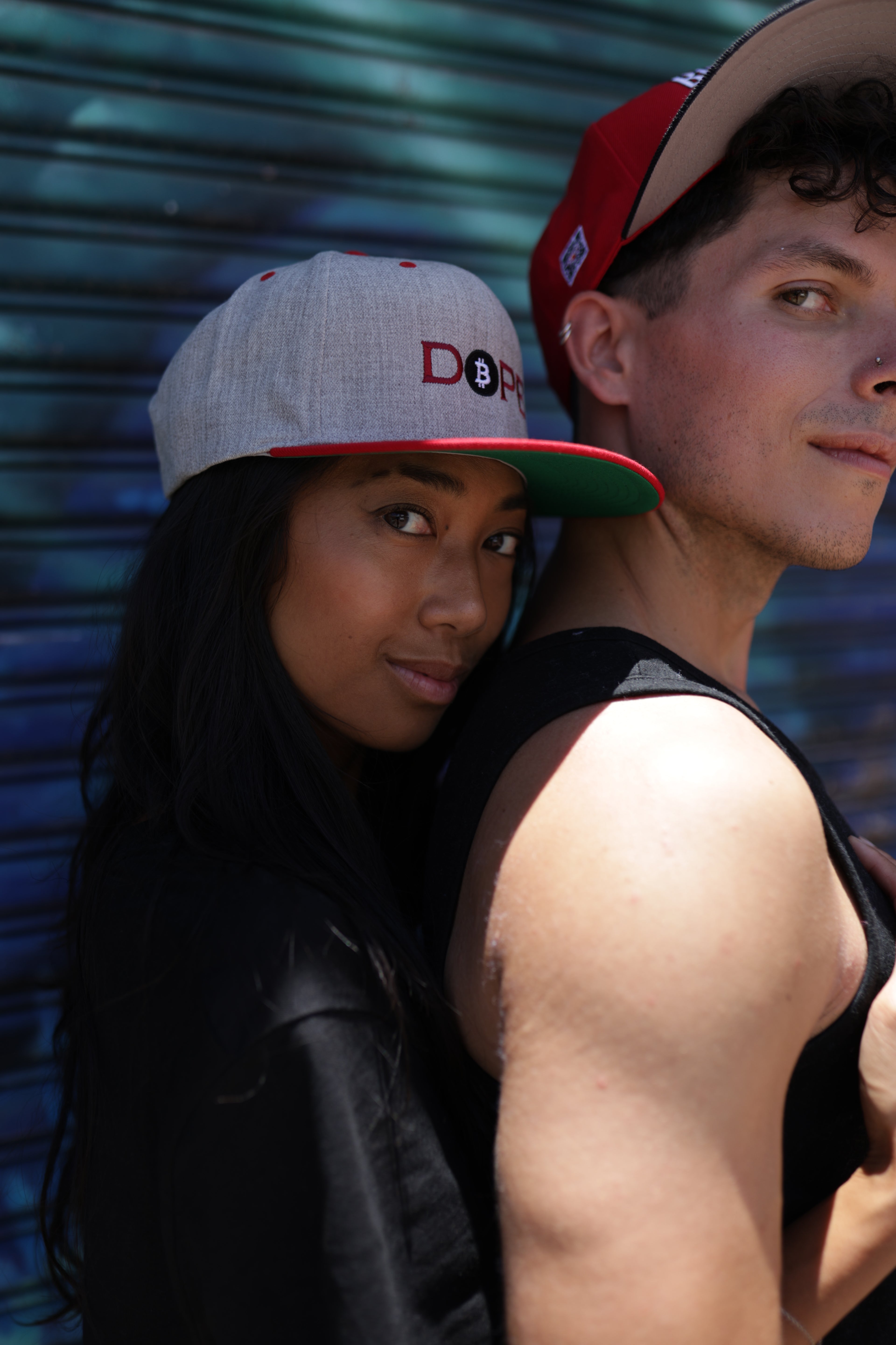 Bitcoin Is Dope D₿pe Genesis Snapback Hat Heathers + Red Edition