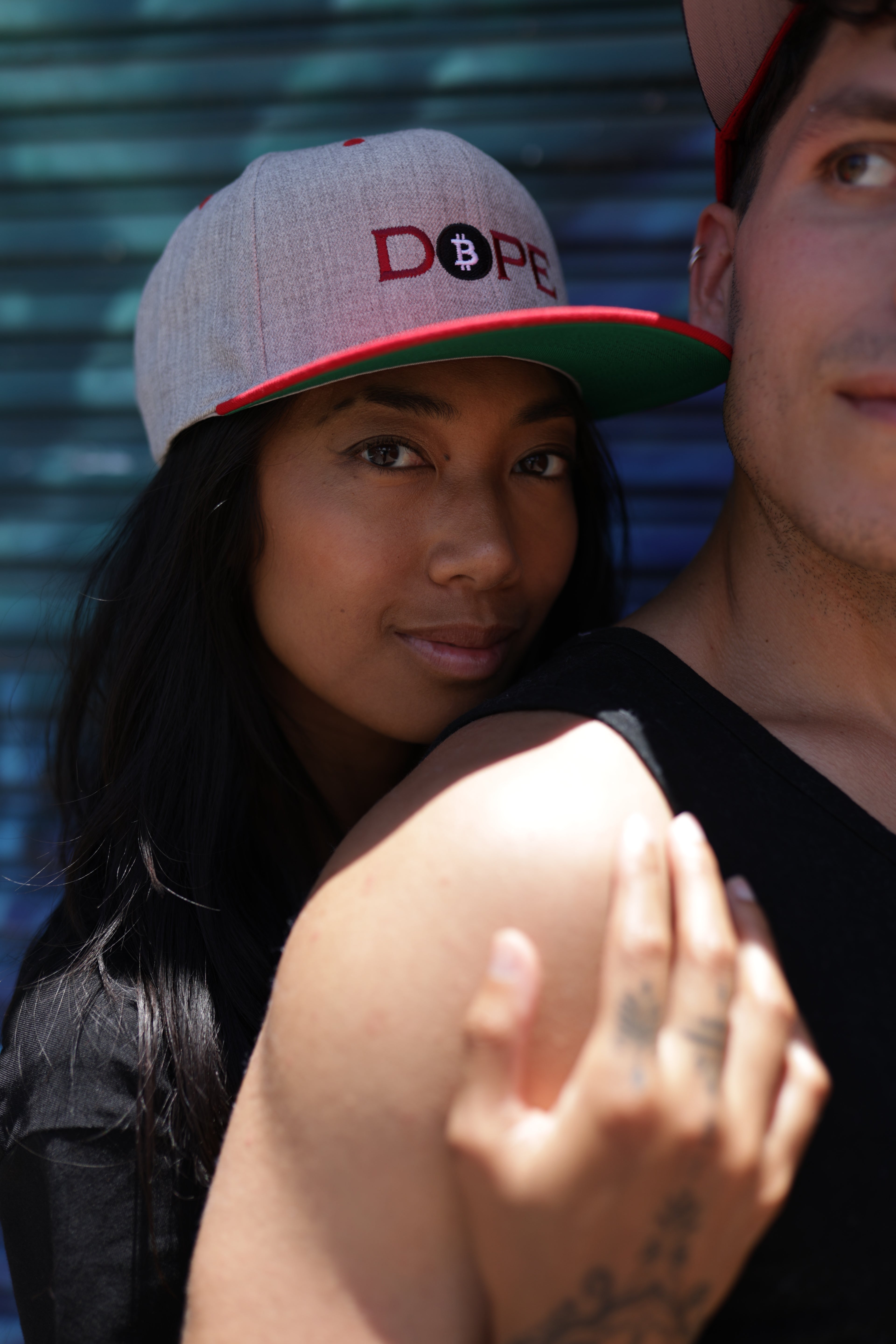 Bitcoin Is Dope D₿pe Genesis Snapback Hat Heathers + Red Edition