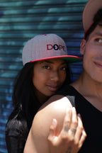 Bitcoin Is Dope D₿pe Genesis Snapback Hat Heathers + Red Edition
