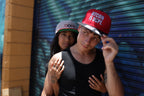 Bitcoin Is Dope Genesis Snapback Hat Red + Black Edition
