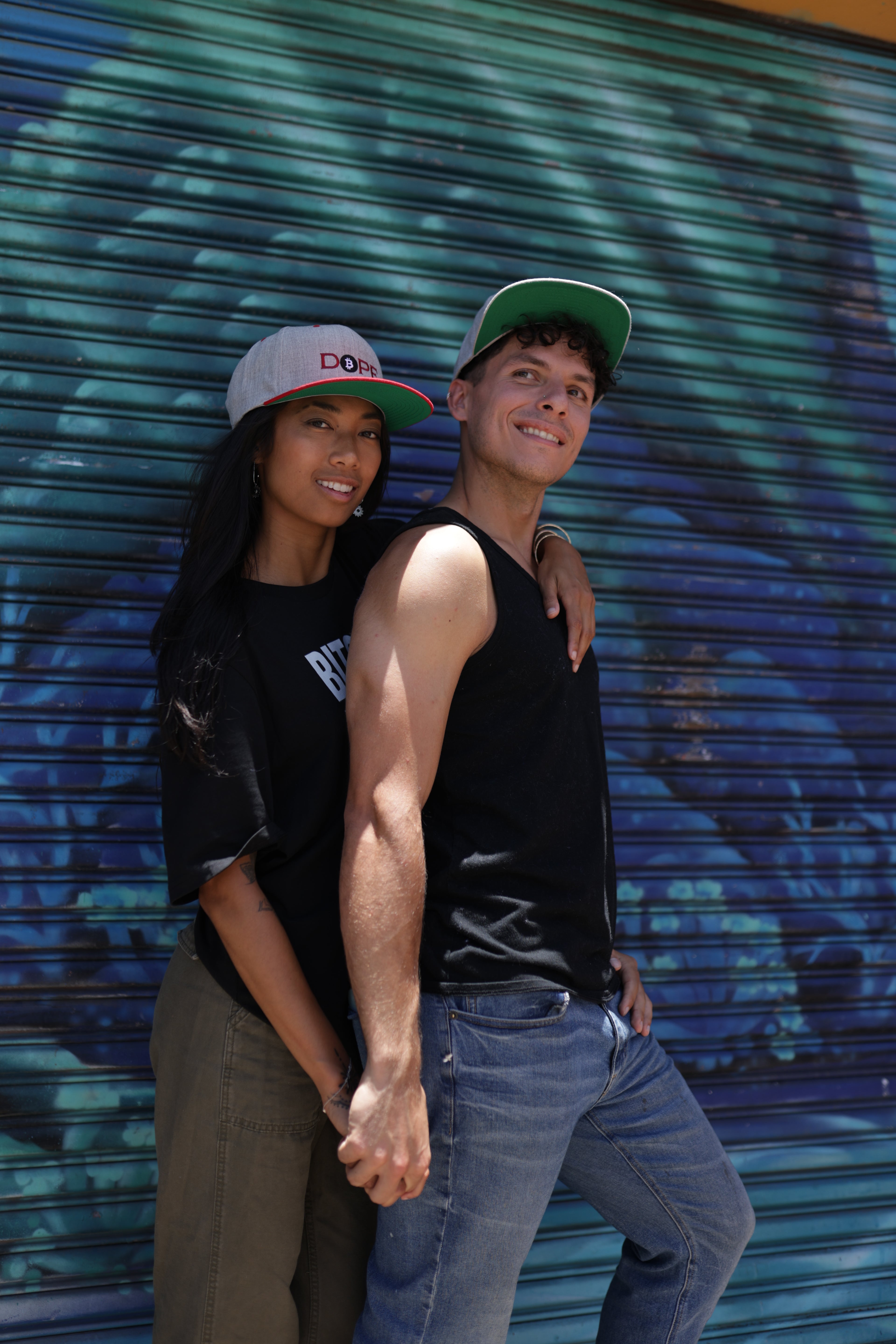 Bitcoin Is Dope D₿pe Genesis Snapback Hat Heathers + Red Edition