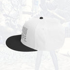 Bitcoin Is Dope Genesis Snapback Hat White + Black Edition