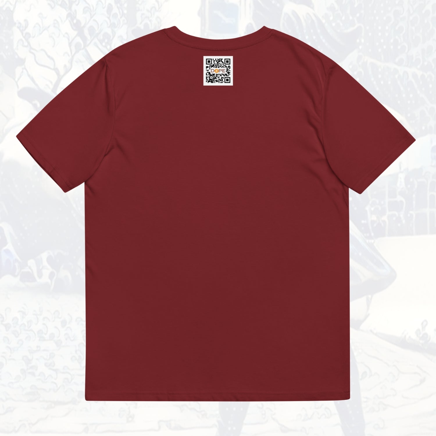 Bitcoin is Dope Genesis Dr₿p Premium Tee Shirt Bitcoin Freedom Burgundy Edition 100% cotton