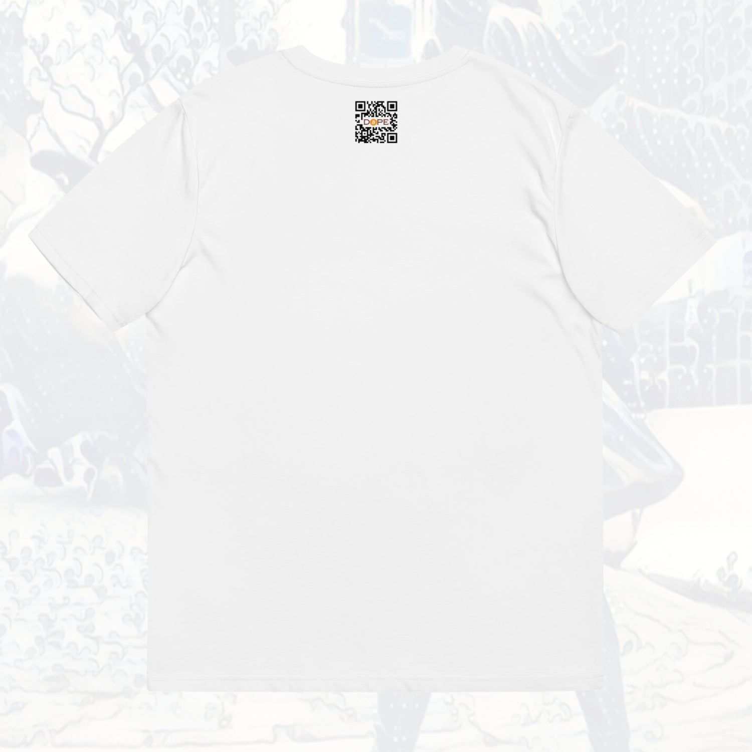 Bitcoin is Dope Genesis Dr₿p Premium Tee Shirt Bitcoin Freedom White Edition 100% cotton