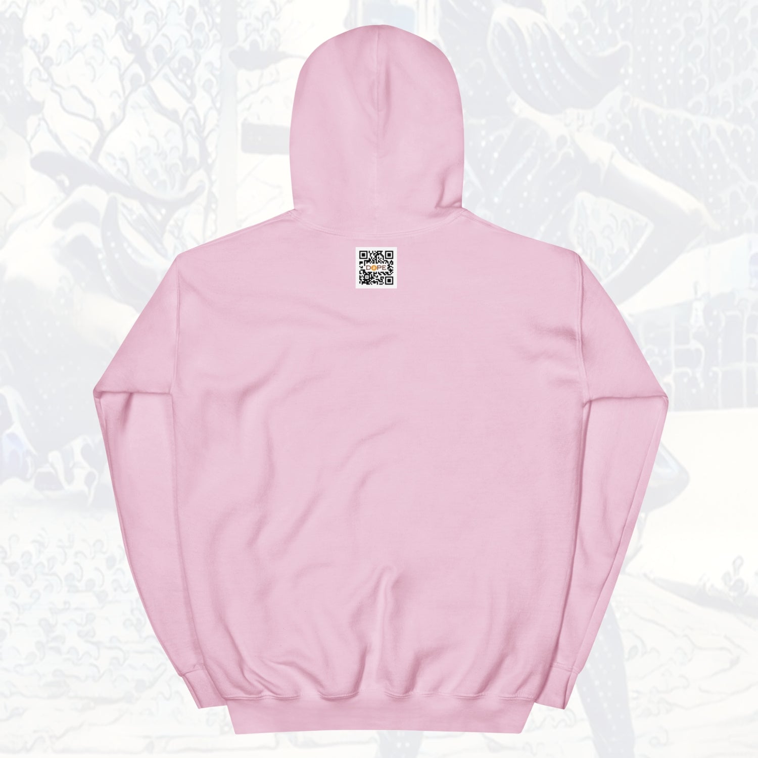 Bitcoin Is Dope D₿pe Genesis Hoodie Light Pink Edition