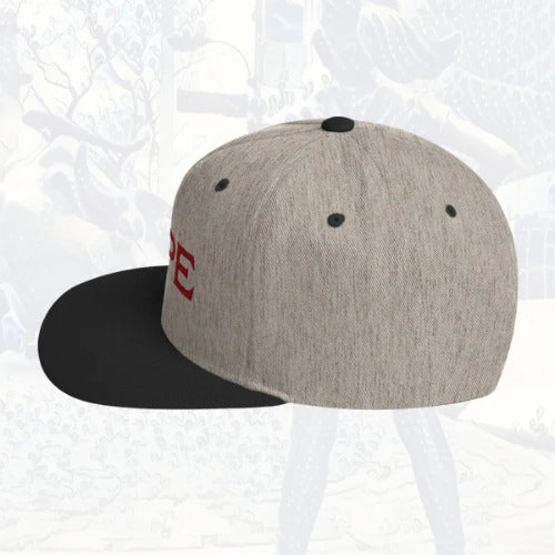 Bitcoin Is Dope D₿pe Genesis Snapback Hat Heathers + Black Edition