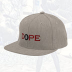 Bitcoin Is Dope D₿pe Genesis Snapback Hat All Heathers Edition