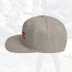Bitcoin Is Dope D₿pe Genesis Snapback Hat All Heathers Edition