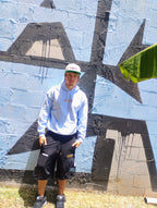 Bitcoin is Dope Genesis D₿PE Hoodie Light Blue Edition