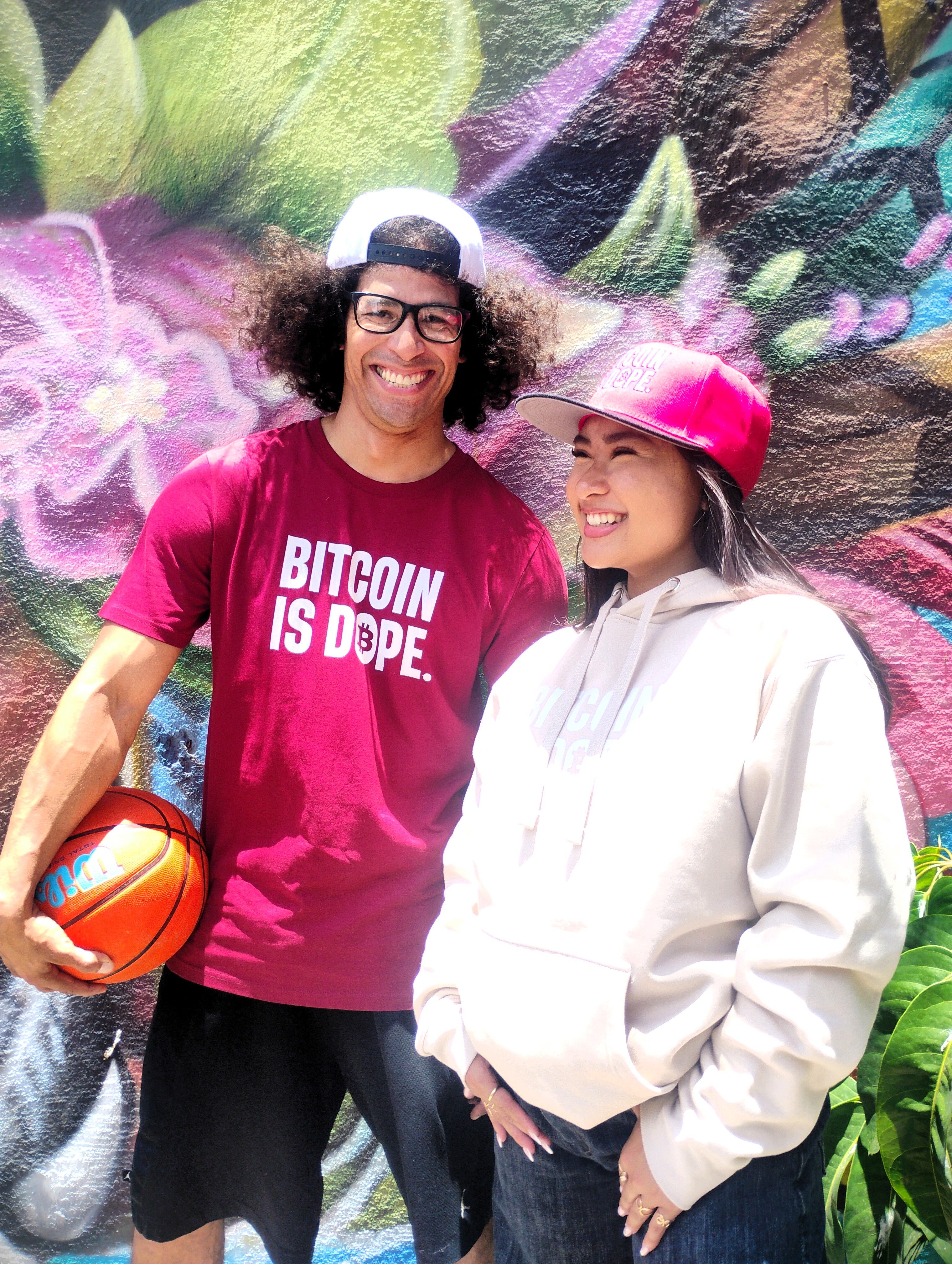 Bitcoin is Dope Genesis Dr₿p Premium Tee Shirt Bitcoin Freedom Burgundy Edition 100% cotton